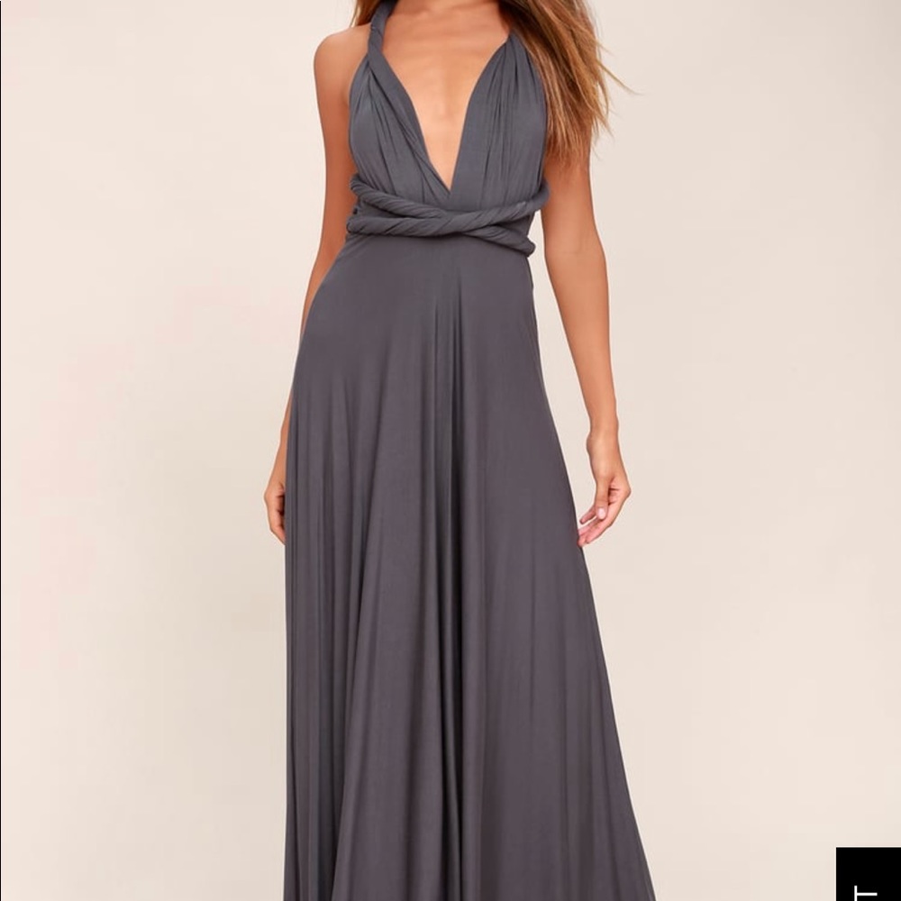 Lulu’s multiwrap dress. Perfect bridesmaid dress.